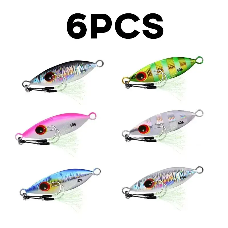 Fishing Lure Buzzbait - Inchiku Metallo Jig Cucchiaio Richiamo 6