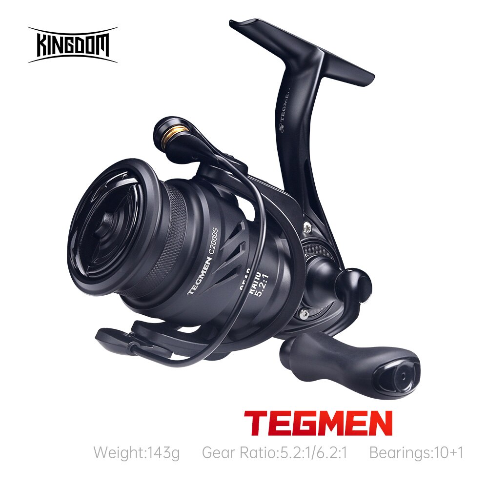 Abu Garcia Reel Max - Kingdom Tegmen 5.2:1 6.2:1 143g mulinelli