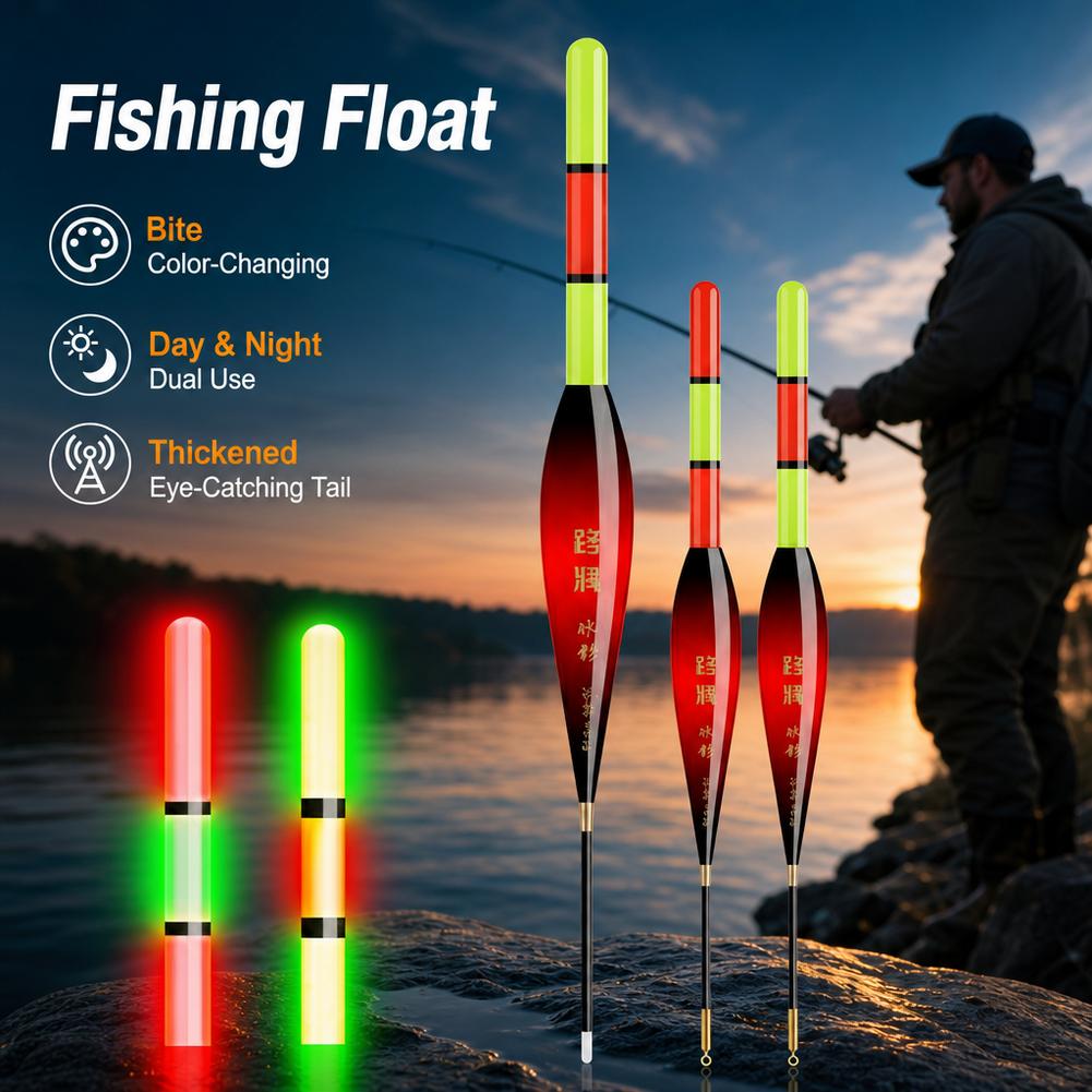 Fishing Lure Topwater - Galleggiante Luminoso Scorrevole, Audace e Accattivante,