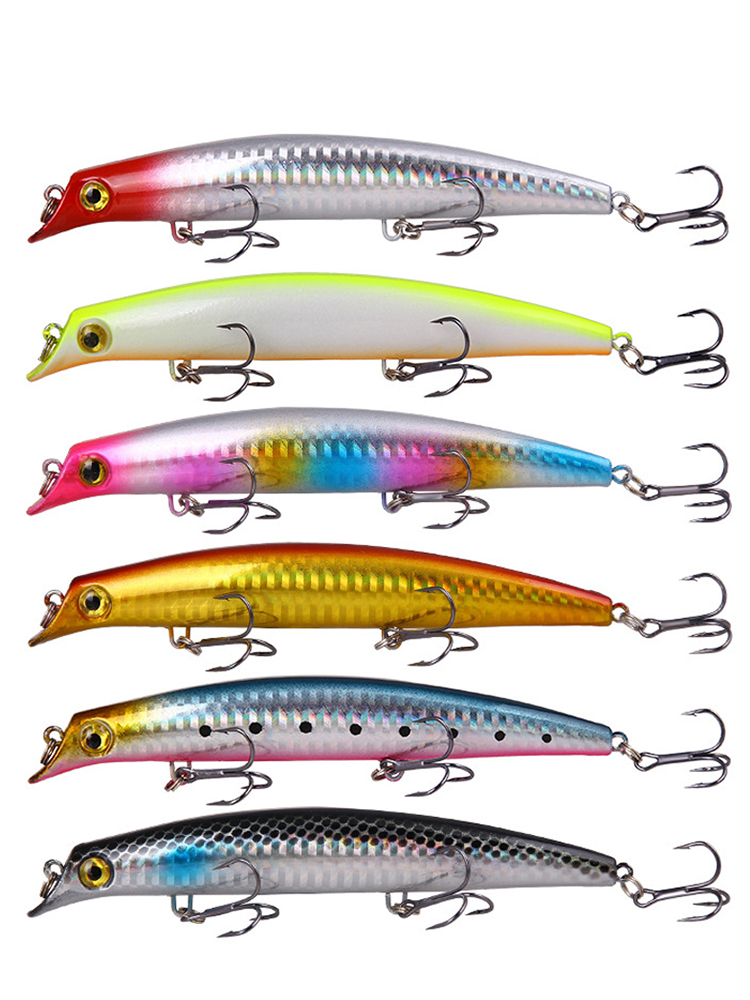 Fishing Lure Popper - 6 pz Crankbaits Esche Da Pesca