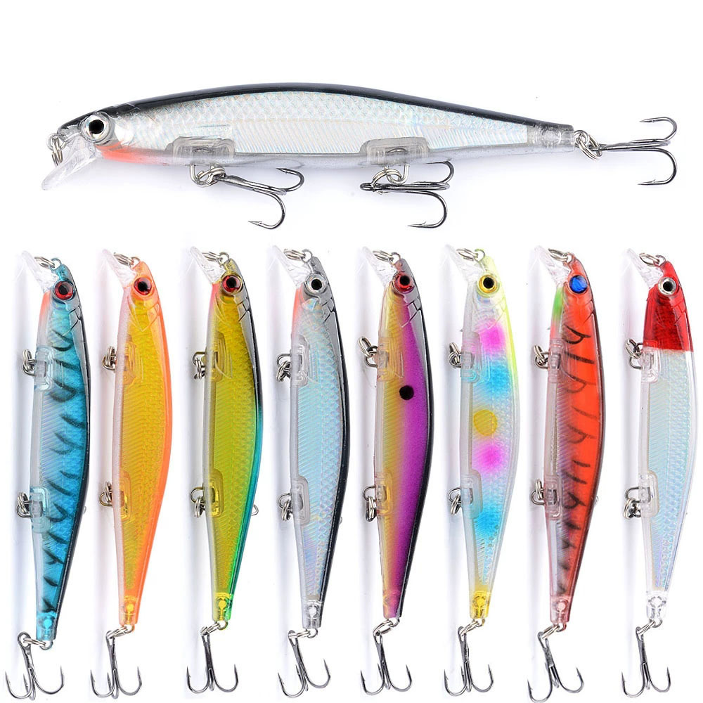 Fishing Lure Jerkbait - 1pc Laser Affondamento Minnow Richiamo di