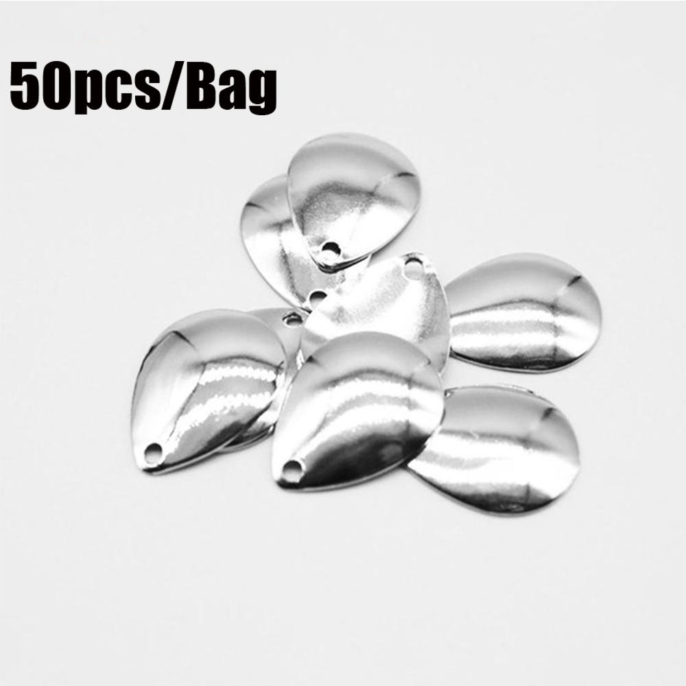 Fishing Lure Spinner - 50 pezzi di esche rotanti con