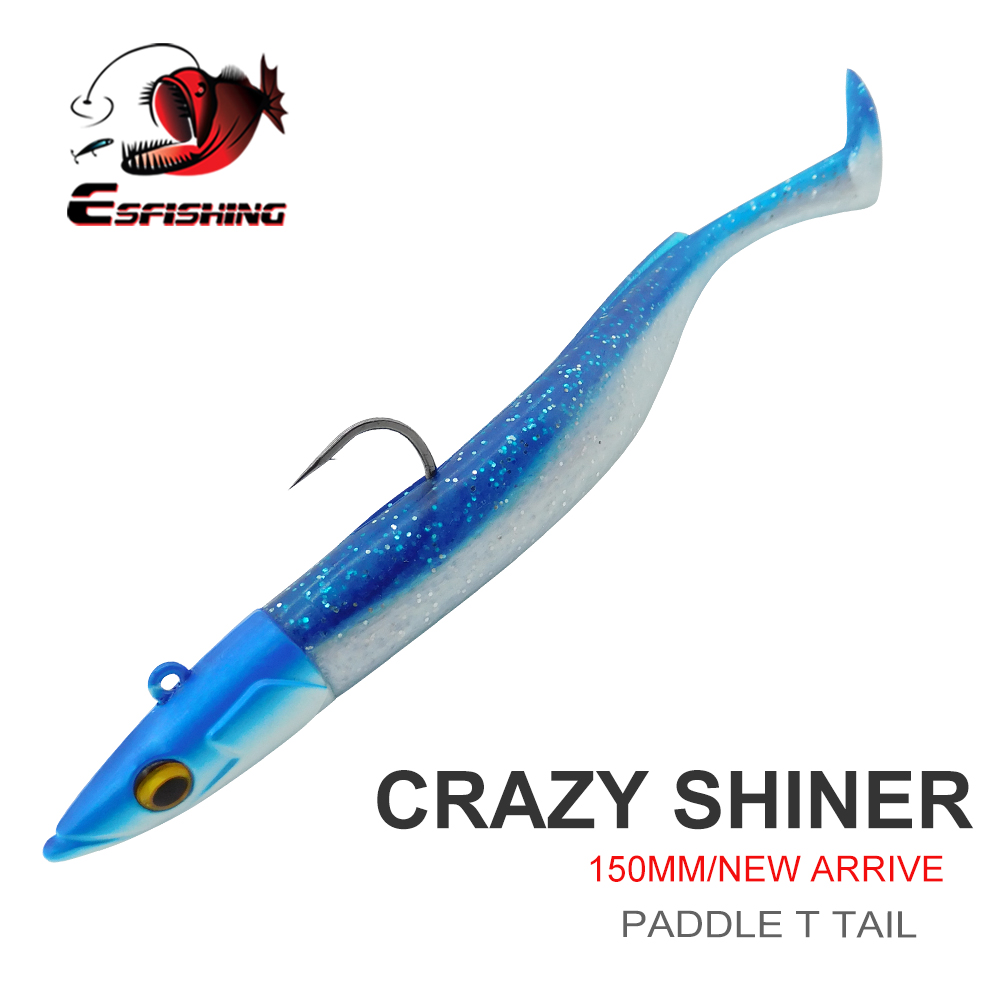 Fishing Lure Spinnerbait - ESFISHING Esca Morbida da Pesca Leurre