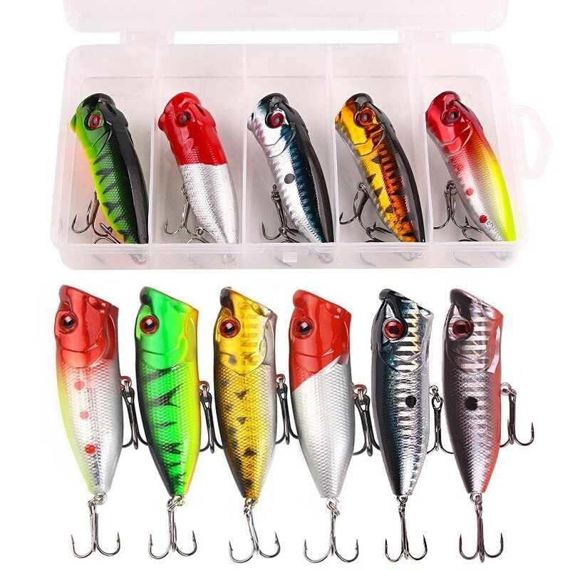 Fishing Lure Topwater - 6 pezzi 6 colori (sacchetto opp)/5