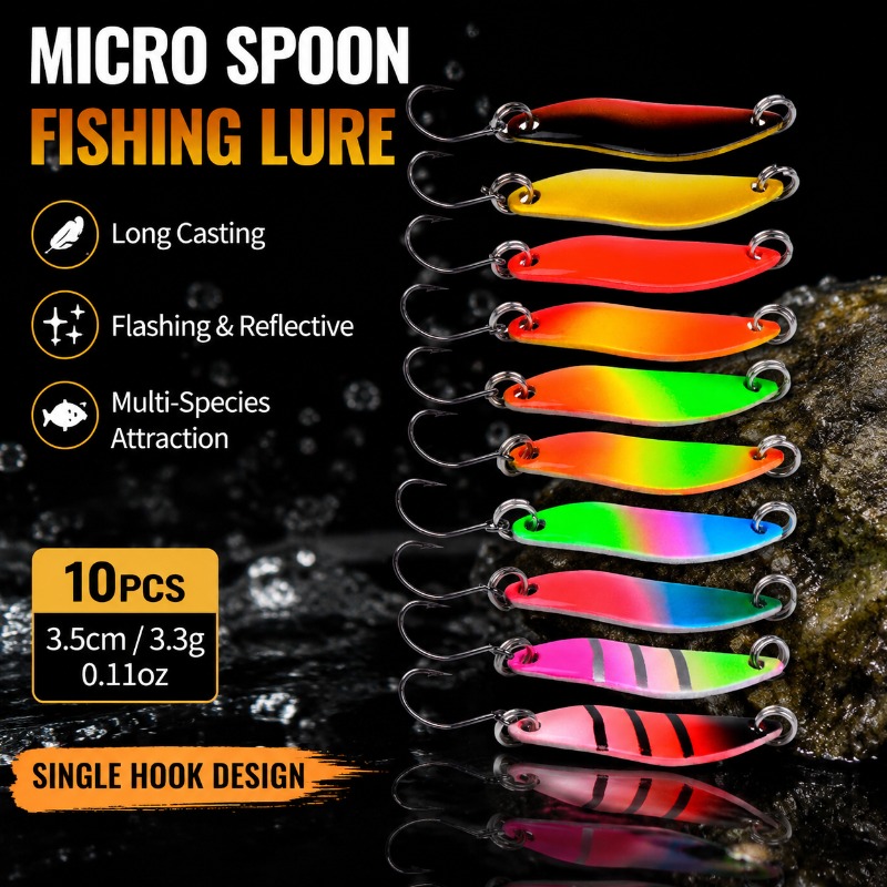 Fishing Lure Blade Bait - Micro Esche Artificiali in Metallo a