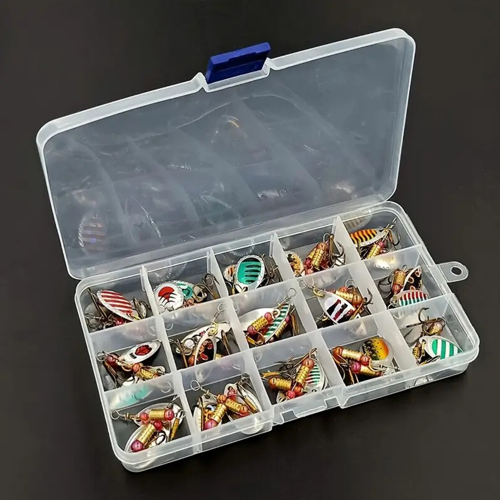 Fishing Lure Spinner - 30 pz. Esche artificiali a cucchiaio