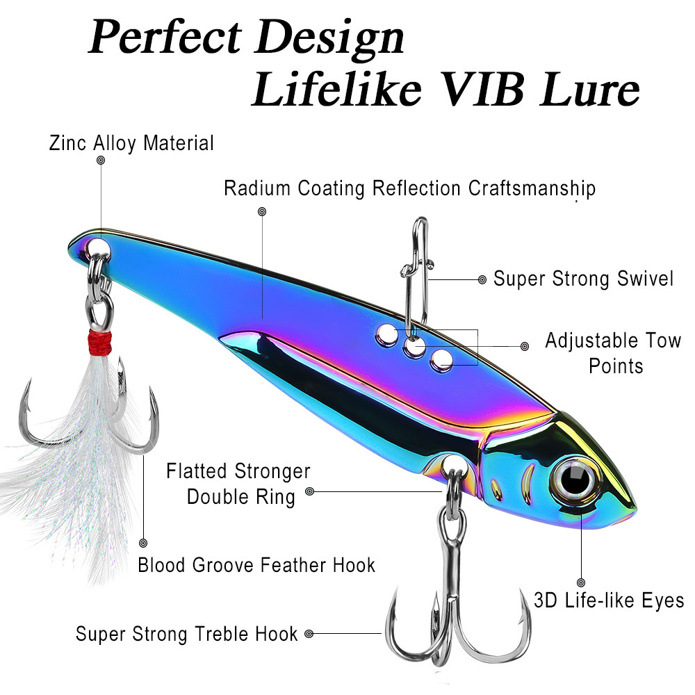 Esca Artificiale VIB in Metall - Fishing Lure Spoon recensione e prezzo