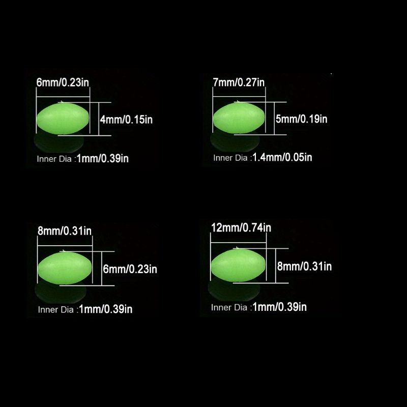100 pz/lotto Ovale Notte Lumin - Fishing Lure Topwater recensione e prezzo