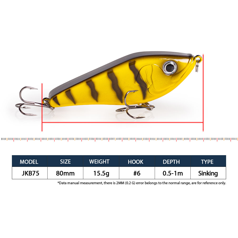 Esche artificiali da pesca per - Fishing Lure Jerkbait recensione e prezzo