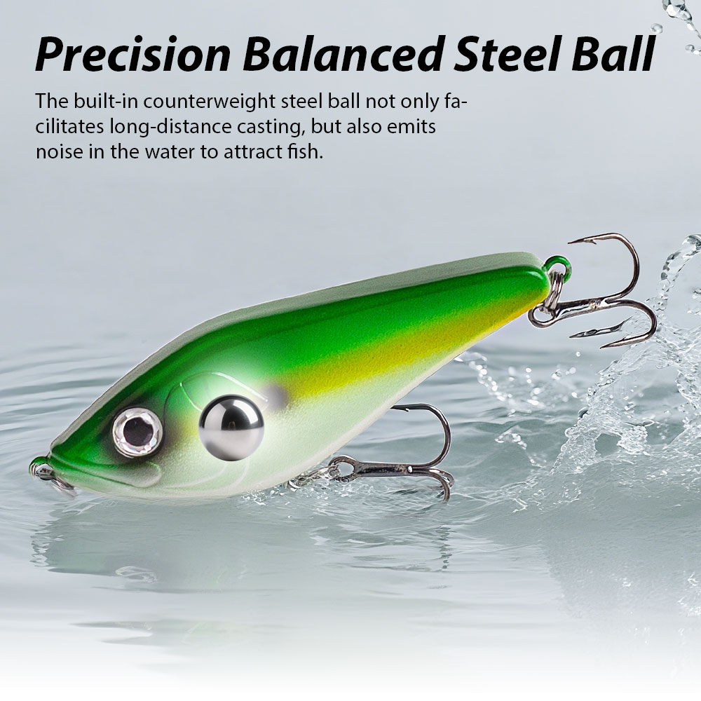 Esche artificiali da pesca per - Fishing Lure Jerkbait recensione e prezzo