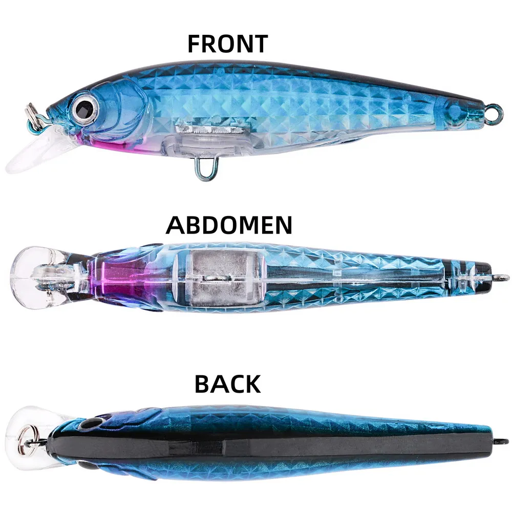 1 pz Laser Richiamo di Pesca 9 - Fishing Lure Crankbait recensione e prezzo