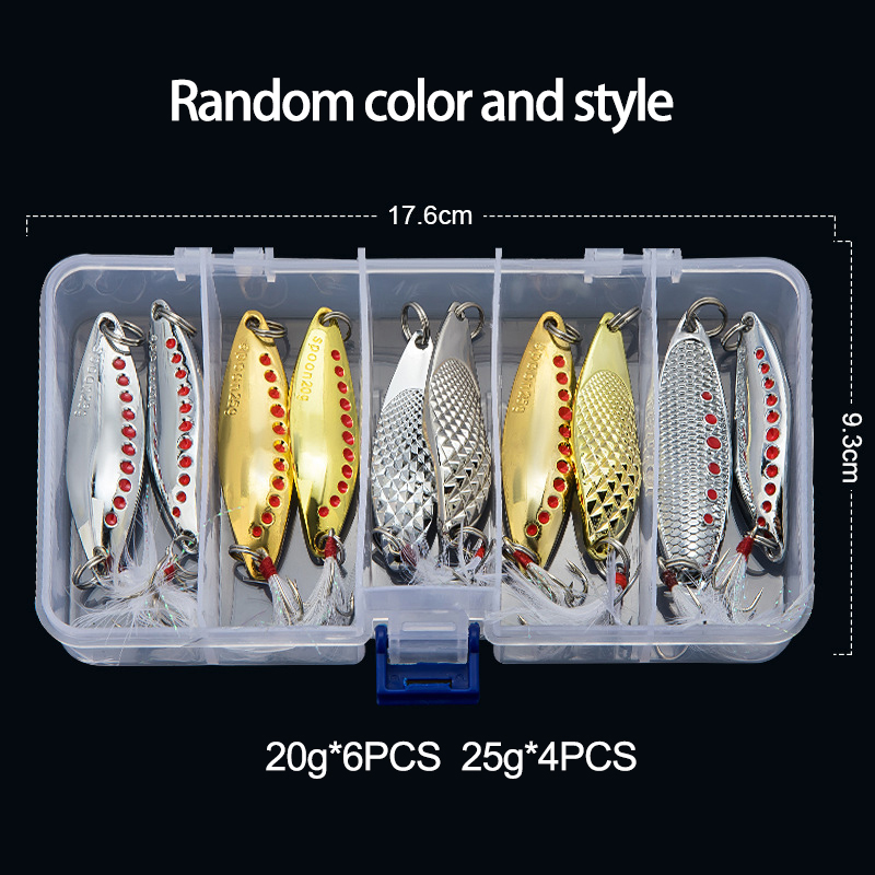 Cucchiaio di metallo Spinner R - Fishing Lure Crankbait recensione e prezzo