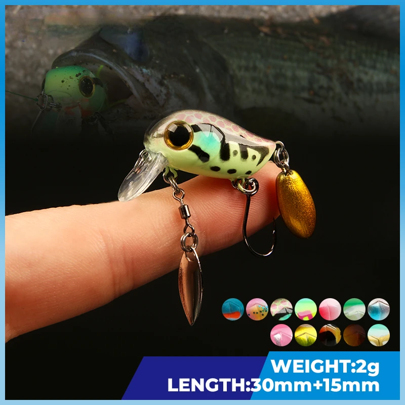 Micro Crankbaits galleggianti  - Fishing Lure Crankbait recensione e prezzo