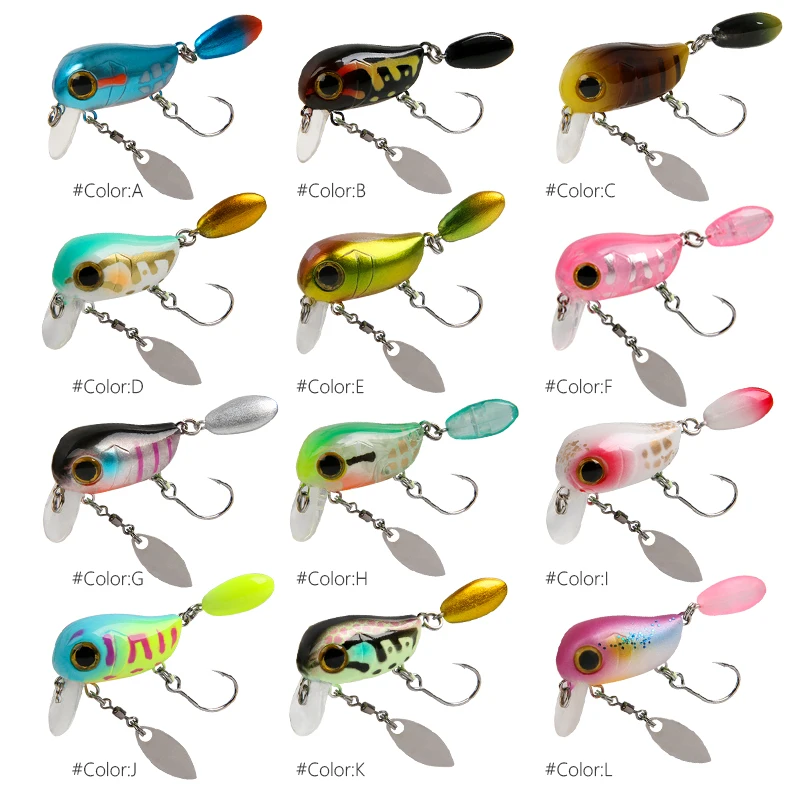 Micro Crankbaits galleggianti  - Fishing Lure Crankbait recensione e prezzo