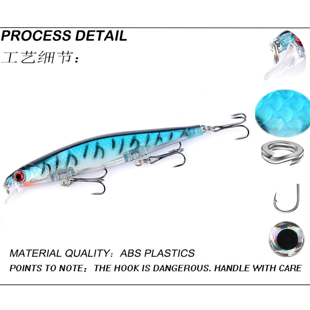 1pc Laser Affondamento Minnow  - Fishing Lure Jerkbait recensione e prezzo