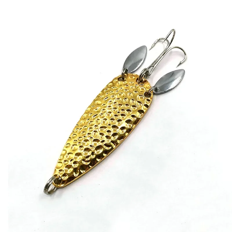 1 pz cucchiaio di metallo Spin - Fishing Lure Spoon recensione e prezzo