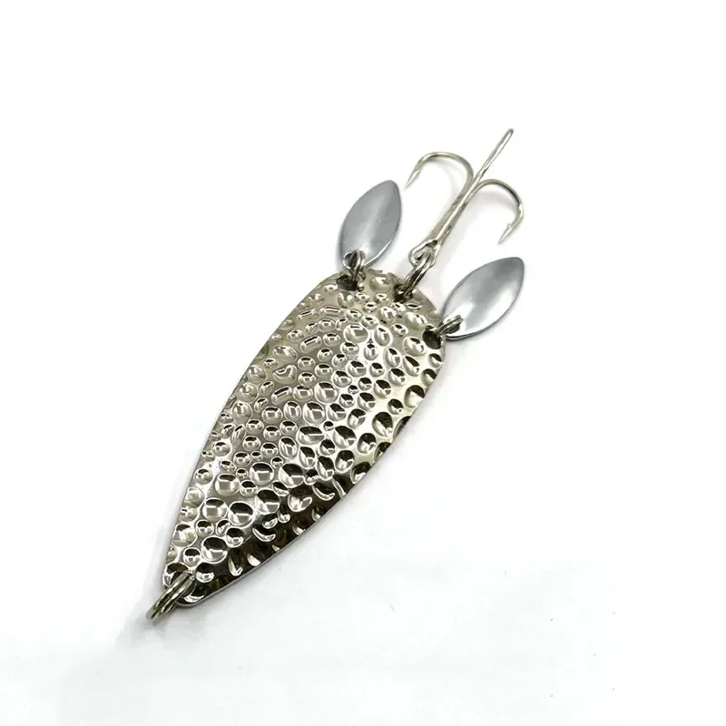 1 pz cucchiaio di metallo Spin - Fishing Lure Spoon recensione e prezzo