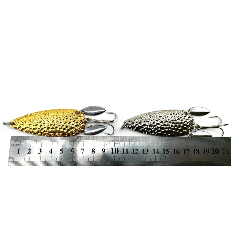 1 pz cucchiaio di metallo Spin - Fishing Lure Spoon recensione e prezzo