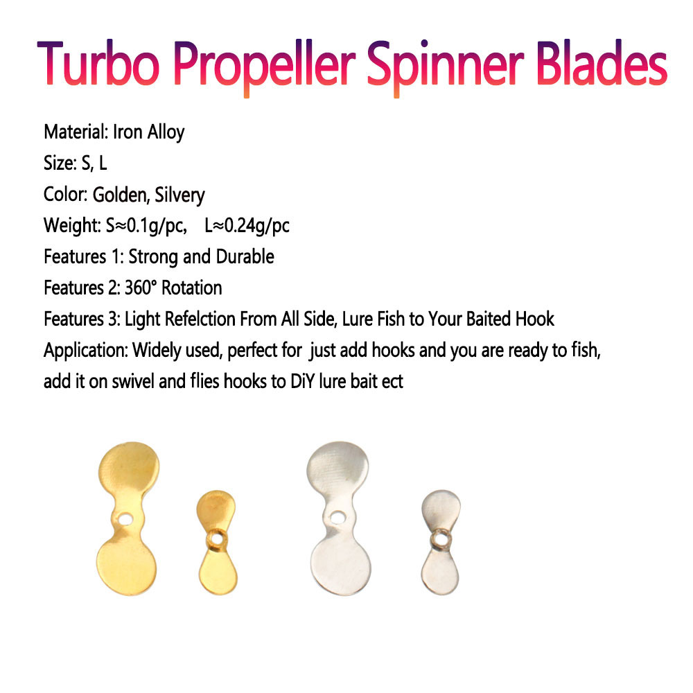 Bimoo 20 pz. Pale per eliche t - Fishing Lure Blade Bait recensione e prezzo