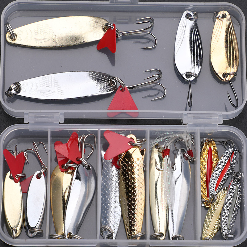 Kit di esche da pesca 16 pezzi - Fishing Lure Spinnerbait recensione e prezzo