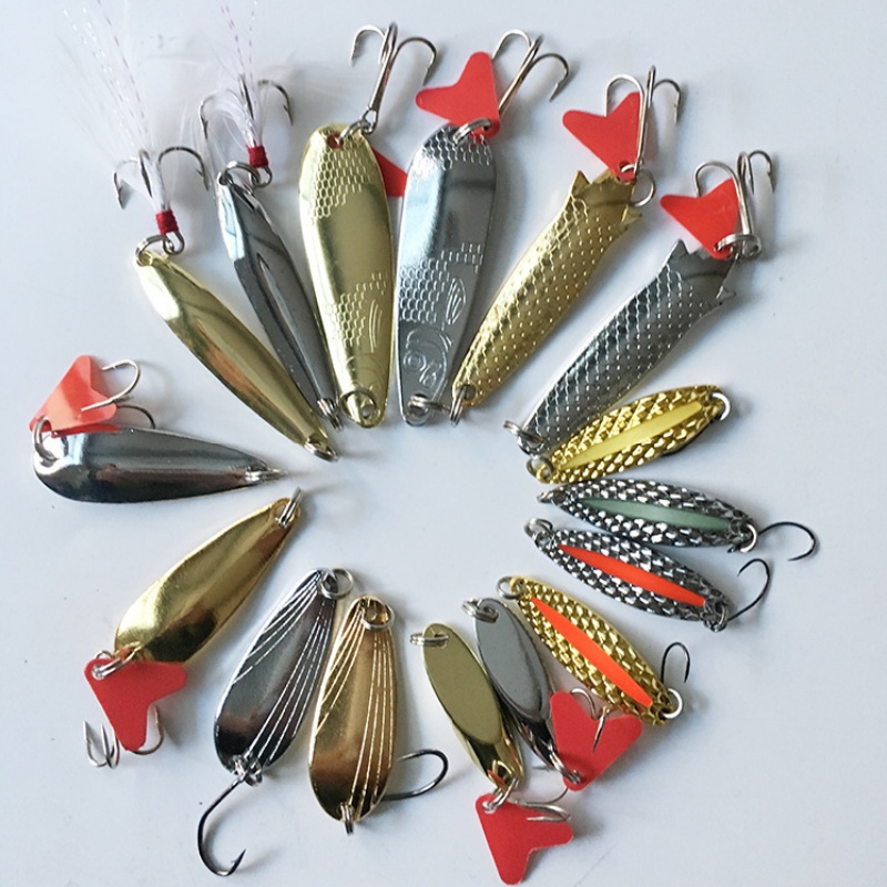 Kit di esche da pesca 16 pezzi - Fishing Lure Spinnerbait recensione e prezzo