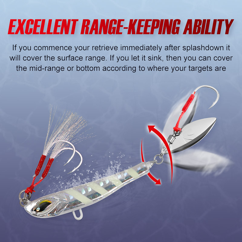 Noeby Blade Jig Lure 21g 28g 4 - Fishing Lure Blade Bait recensione e prezzo