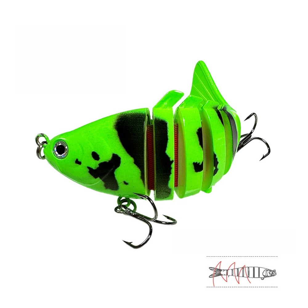 Esca Dura Multi-sezione 10cm 1 - Fishing Lure Jerkbait recensione e prezzo