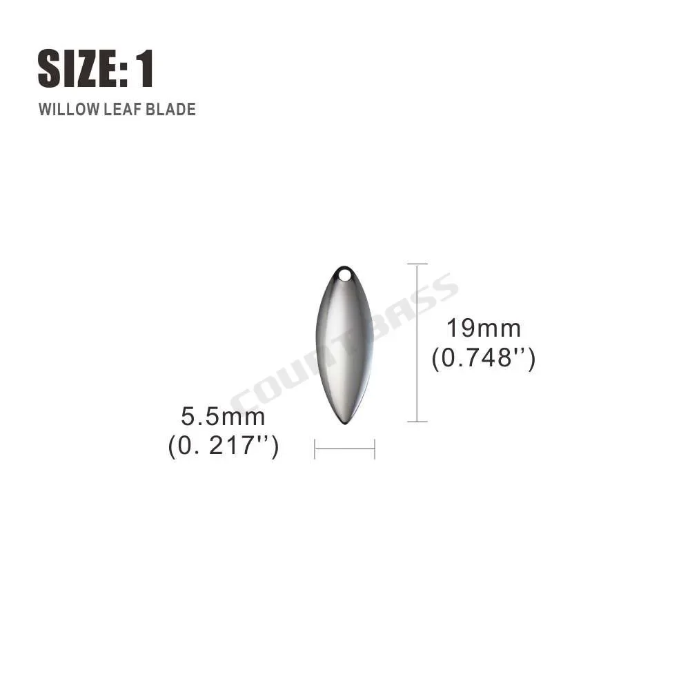 Countbass 50 pezzi taglia 1-6  - Fishing Lure Spinnerbait recensione e prezzo