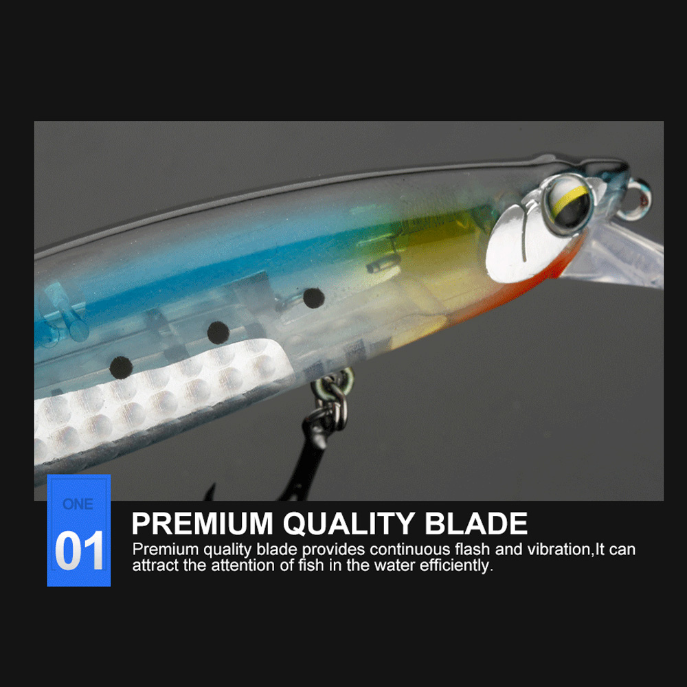JOHNCOO Floating Minnow 130mm  - Fishing Lure Blade Bait recensione e prezzo