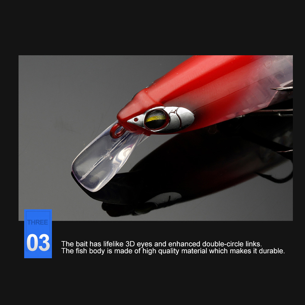 JOHNCOO Floating Minnow 130mm  - Fishing Lure Blade Bait recensione e prezzo