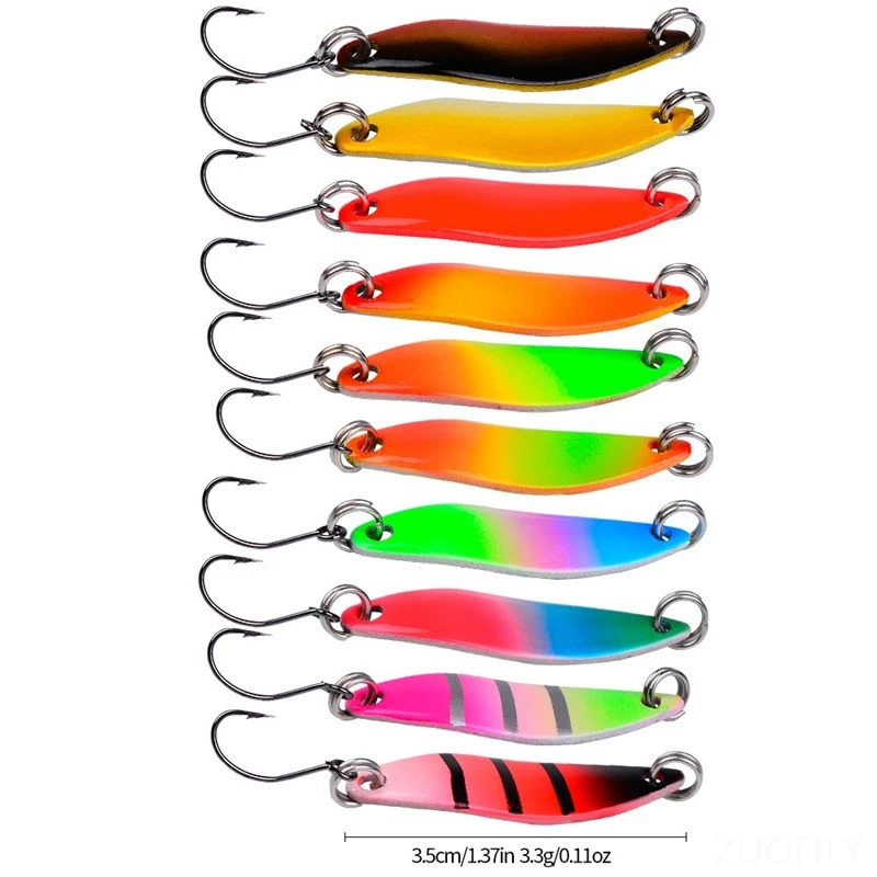 Micro Esche Artificiali in Met - Fishing Lure Blade Bait recensione e prezzo