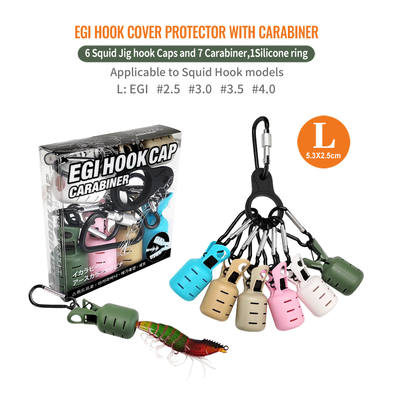 Nuovo Squid Jig Bait Protector - Fishing Lure Kit recensione e prezzo