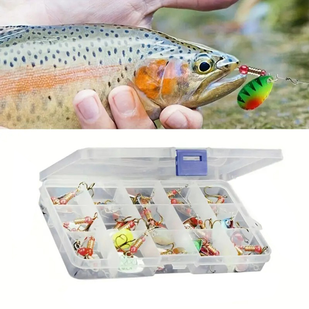 30 pz. Esche artificiali a cuc - Fishing Lure Spinner recensione e prezzo