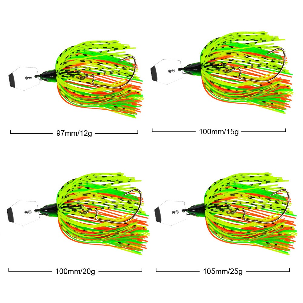 Esche Artificiali 12G/15G/20G: - Fishing Lure Buzzbait recensione e prezzo