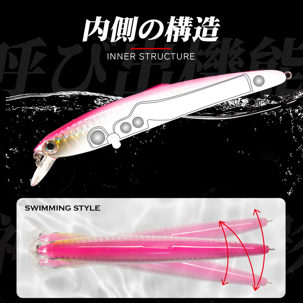 Hunthouse Saruna Minnow Jerkba - Fishing Lure Jerkbait recensione e prezzo
