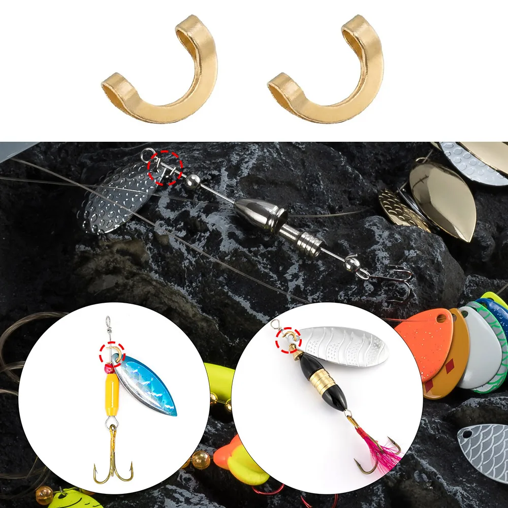 100 pz Pesca A Forma di U Clip - Fishing Lure Spinnerbait recensione e prezzo
