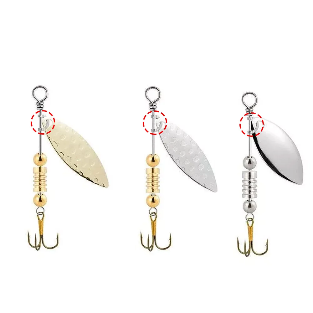 100 pz Pesca A Forma di U Clip - Fishing Lure Spinnerbait recensione e prezzo