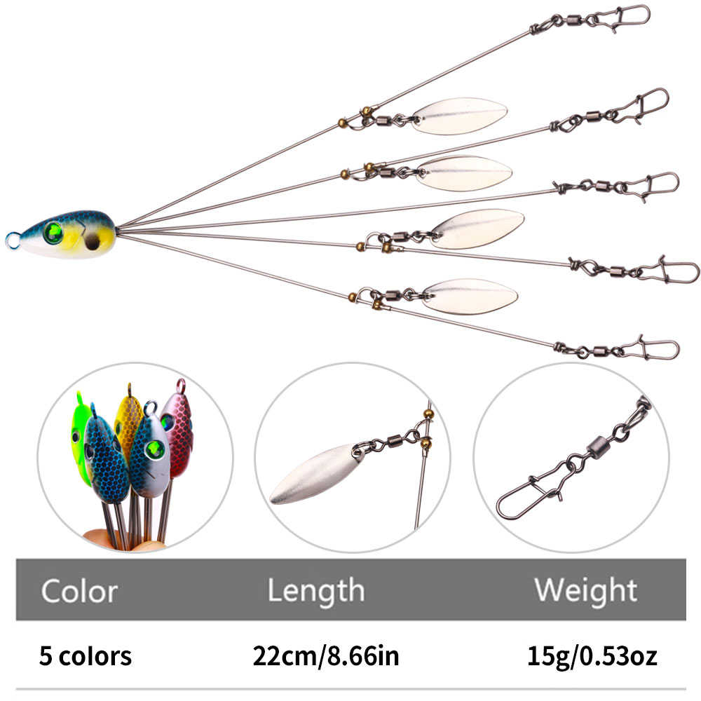 Esca artificiale Alabama Rig S - Fishing Lure Blade Bait recensione e prezzo