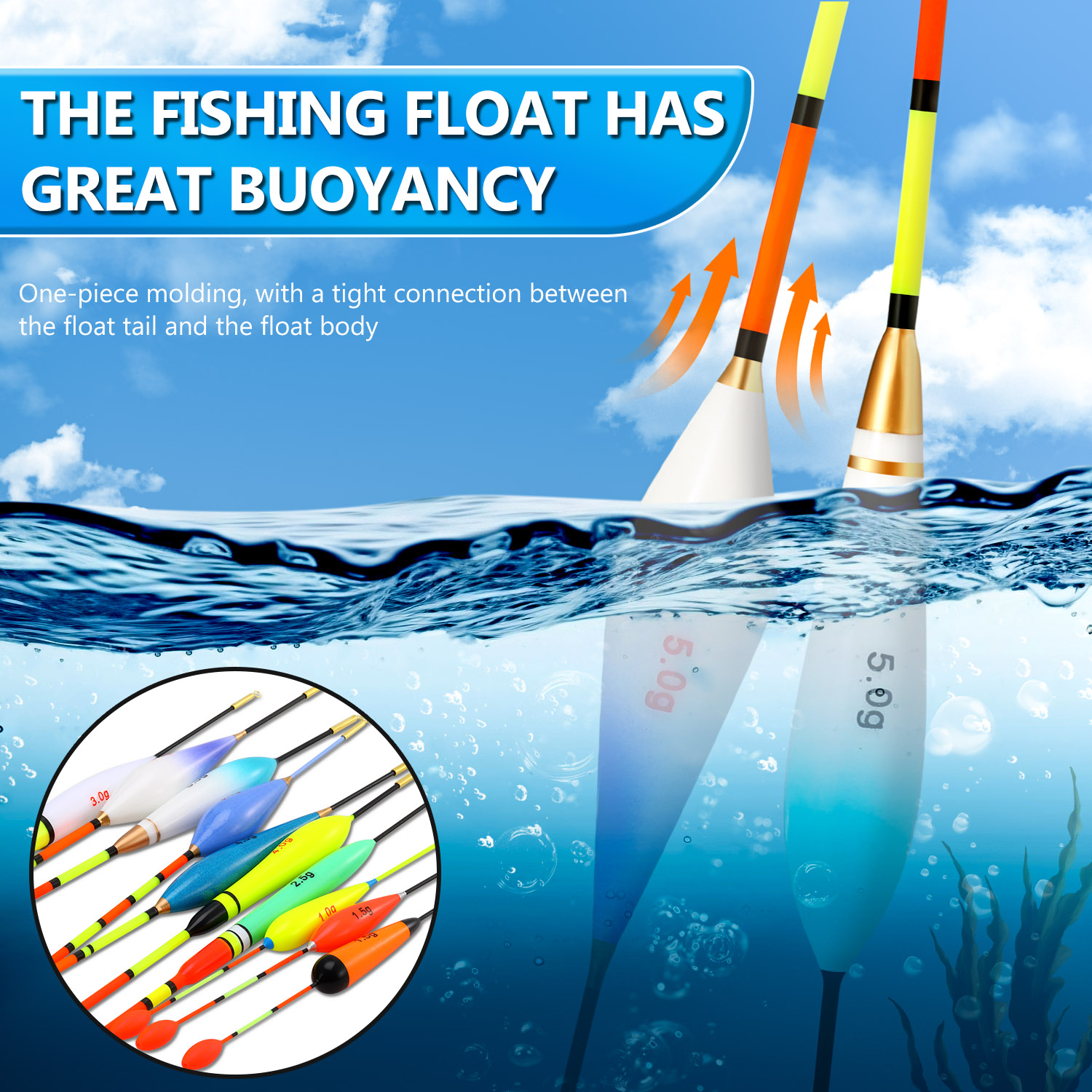 Set galleggiante da pesca EVA  - Fishing Lure Topwater recensione e prezzo