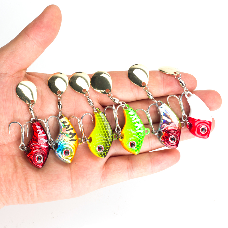Set di 6 Esche Metalliche Rota - Fishing Lure Spinnerbait recensione e prezzo